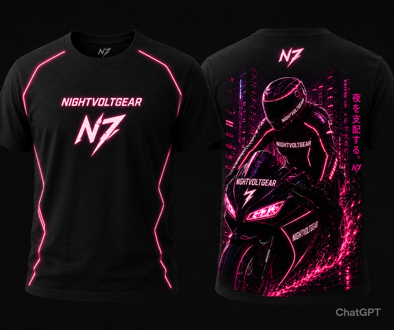 NightVoltGear N7 Hoodie