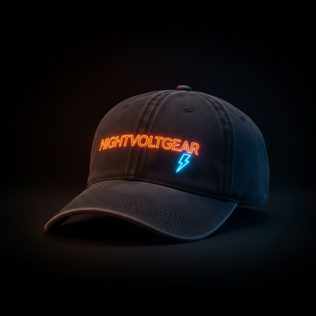 Dark Ride Dad Cap Neon