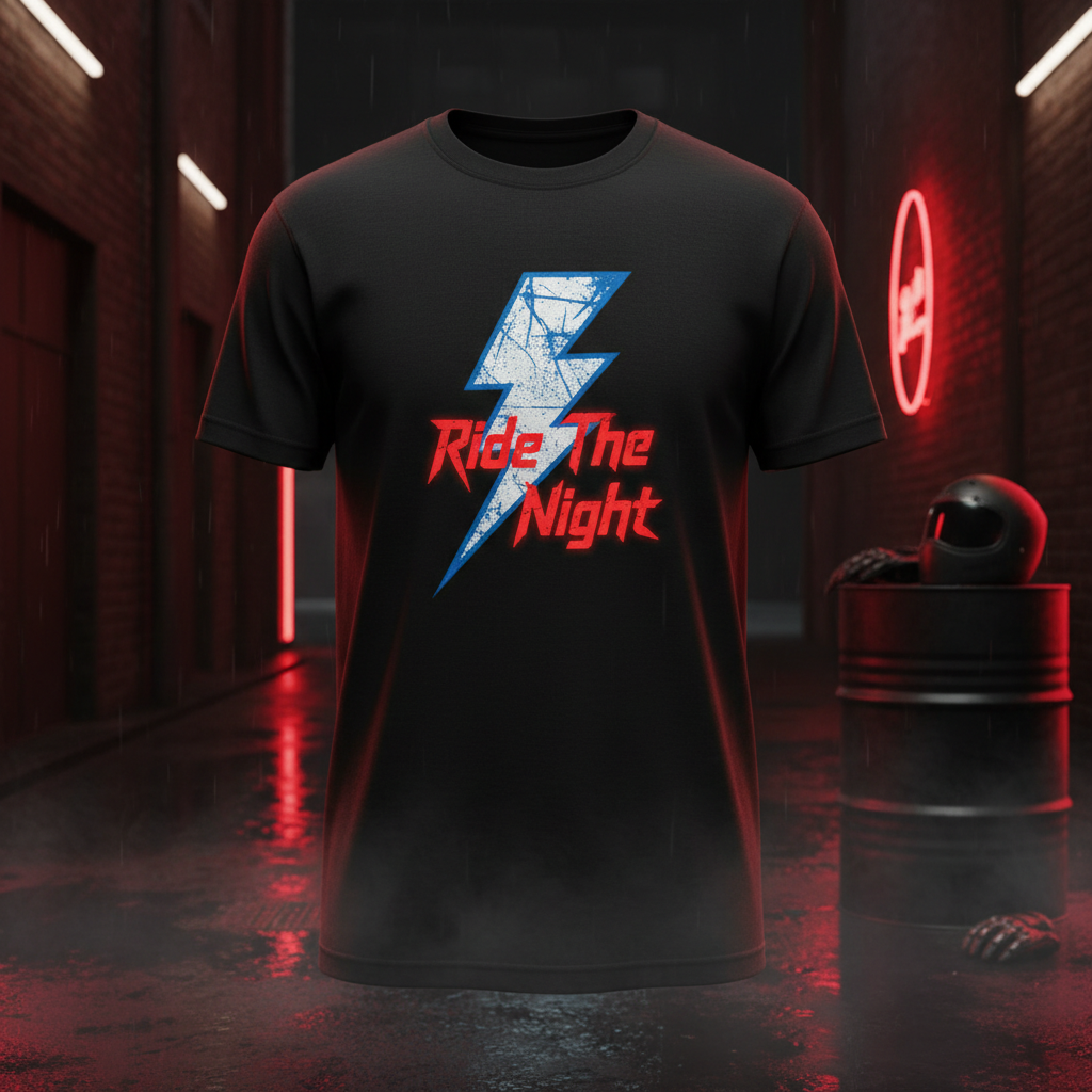 NightVoltGear Ride The Night Graphic Tee