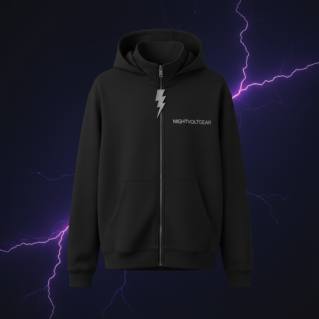 Midnight Run Zip-Up Hoodie