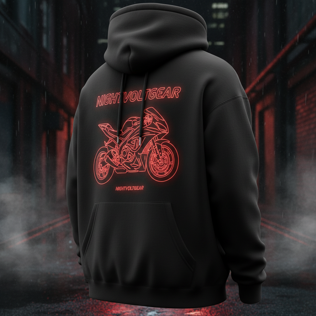 Neon Moto Hoodie