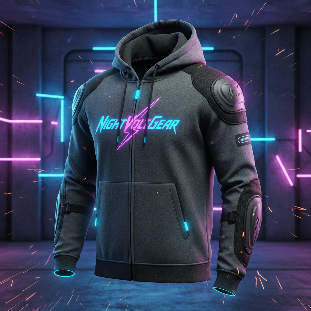 NightVoltGear Hoodie