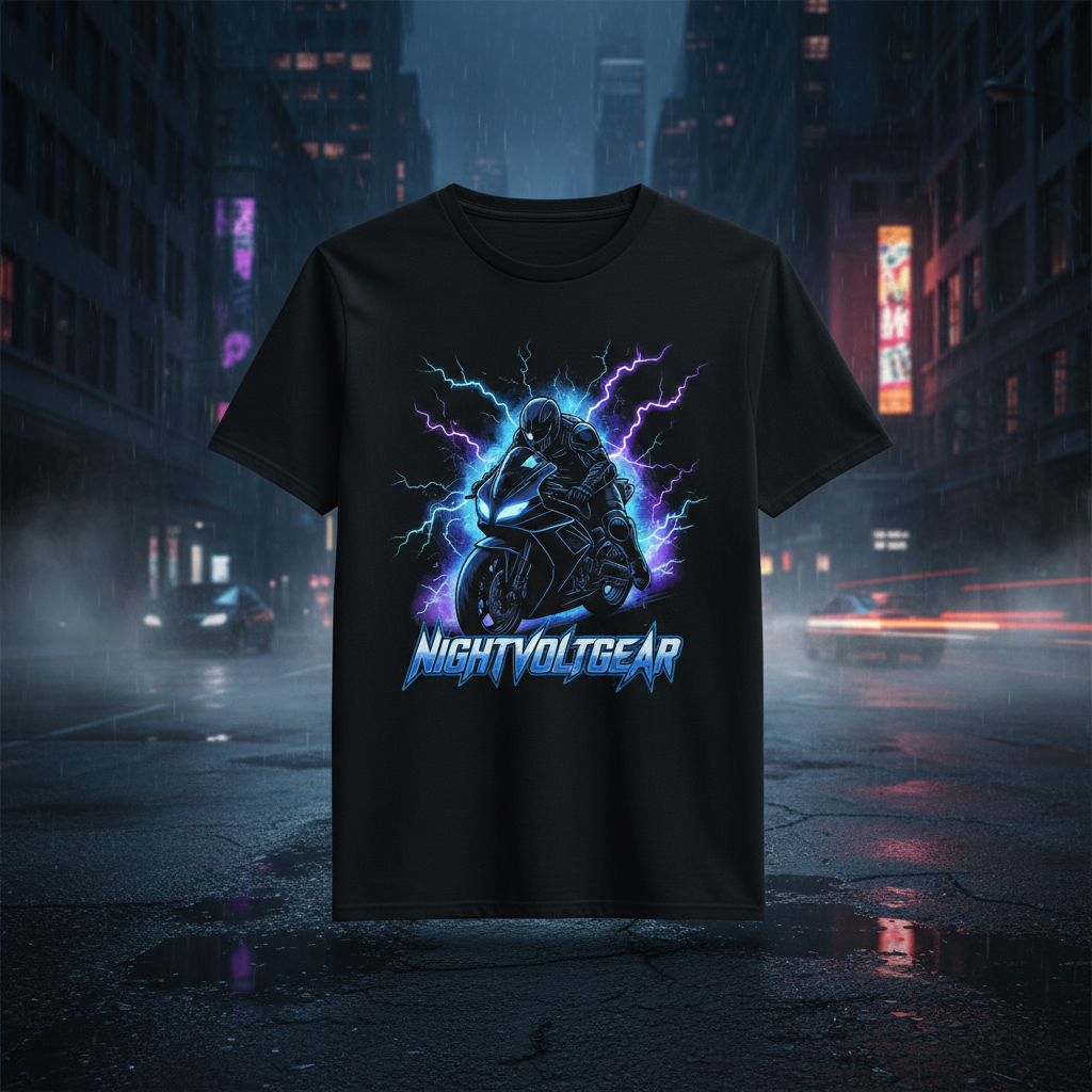 NightVoltGear Moto Tee